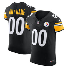 Pittsburgh Steelers Vapor F.U.S.E. Elite Custom Jersey - Black Jerseys