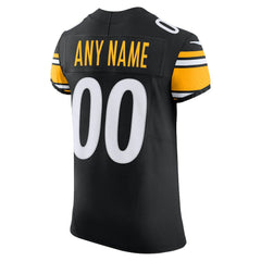 Pittsburgh Steelers Vapor F.U.S.E. Elite Custom Jersey - Black Jerseys
