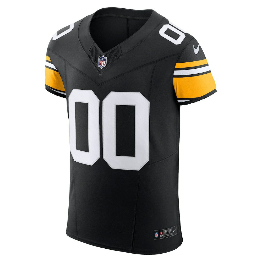 Pittsburgh Steelers Vapor F.U.S.E. Elite Custom Jersey - Black Jerseys