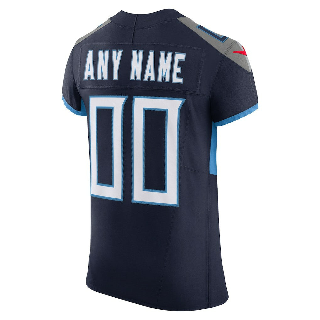 Tennessee Titans Vapor F.U.S.E. Elite Custom Jersey - Navy Jerseys