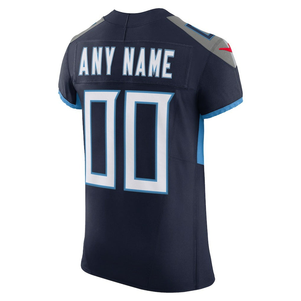 Tennessee Titans Vapor F.U.S.E. Elite Custom Jersey - Navy Jerseys