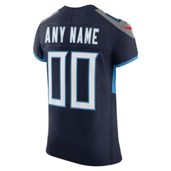 Tennessee Titans Vapor F.U.S.E. Elite Custom Jersey - Navy Jerseys