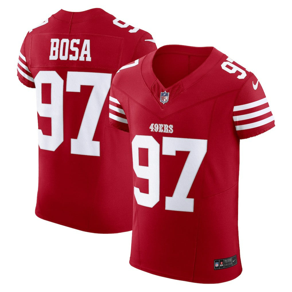 Nick Bosa San Francisco 49ers Vapor F.U.S.E. Elite Jersey - Scarlet Jerseys