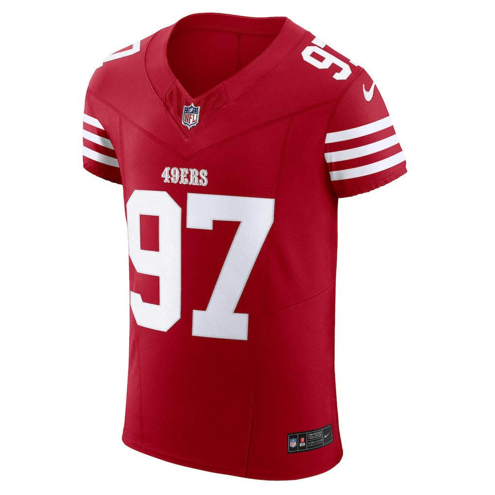 Nick Bosa San Francisco 49ers Vapor F.U.S.E. Elite Jersey - Scarlet Jerseys