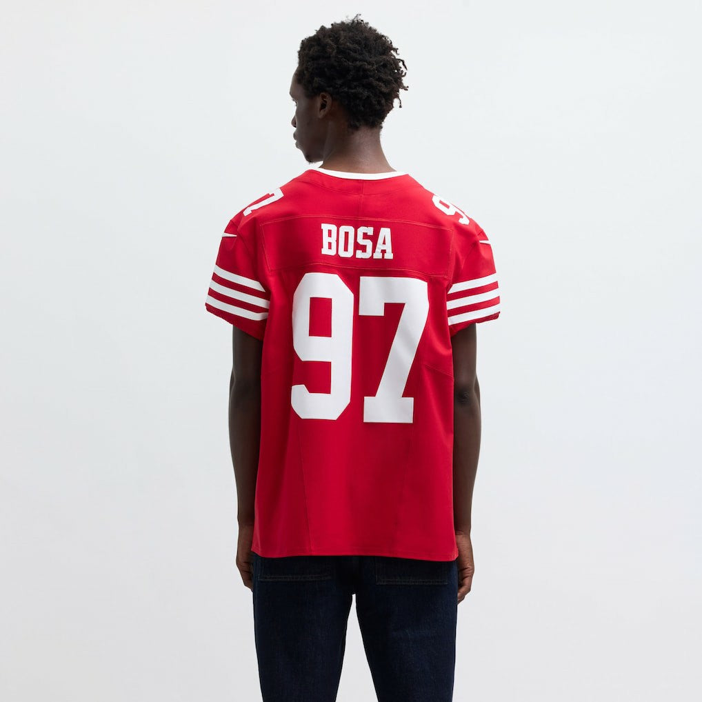Nick Bosa San Francisco 49ers Vapor F.U.S.E. Elite Jersey - Scarlet Jerseys
