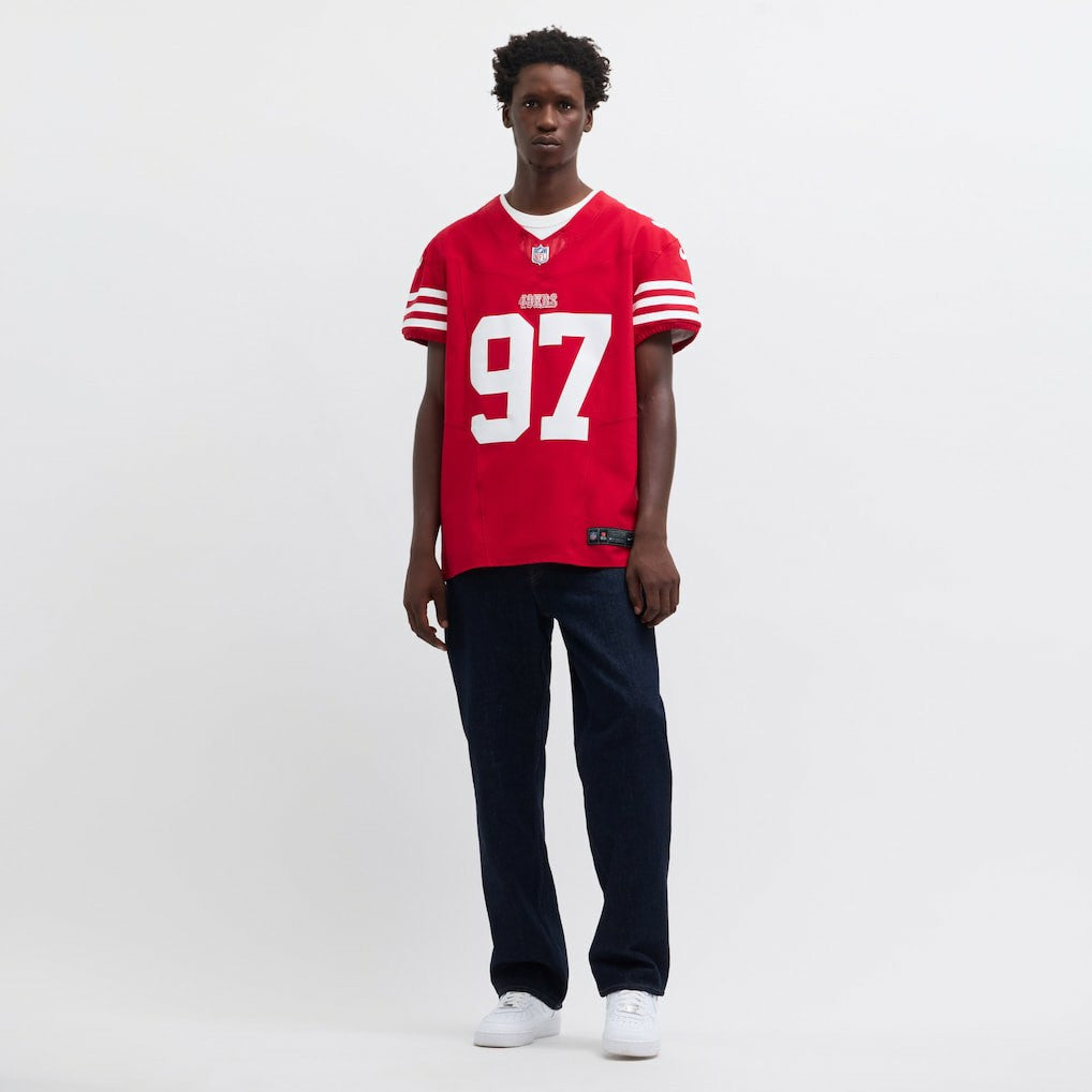 Nick Bosa San Francisco 49ers Vapor F.U.S.E. Elite Jersey - Scarlet Jerseys