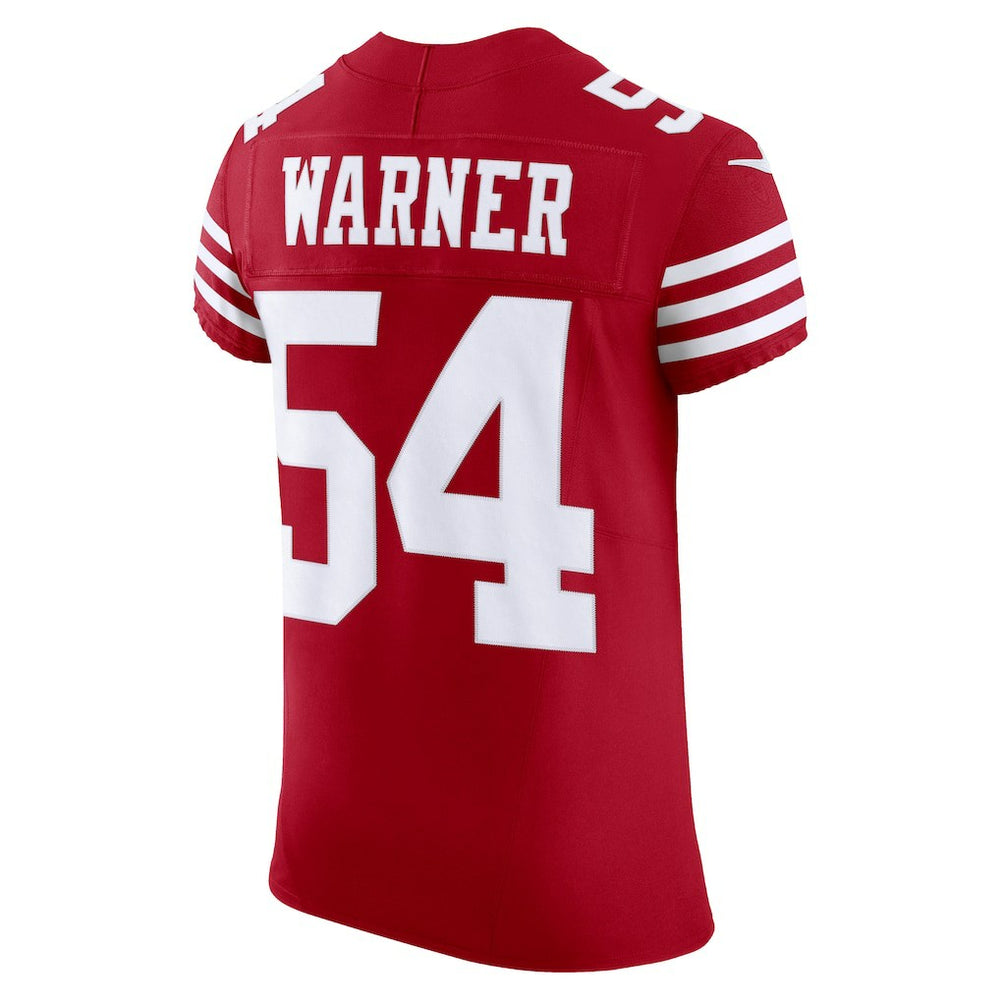 Fred Warner San Francisco 49ers Vapor F.U.S.E. Elite Jersey - Scarlet Jerseys