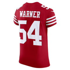 Fred Warner San Francisco 49ers Vapor F.U.S.E. Elite Jersey - Scarlet Jerseys