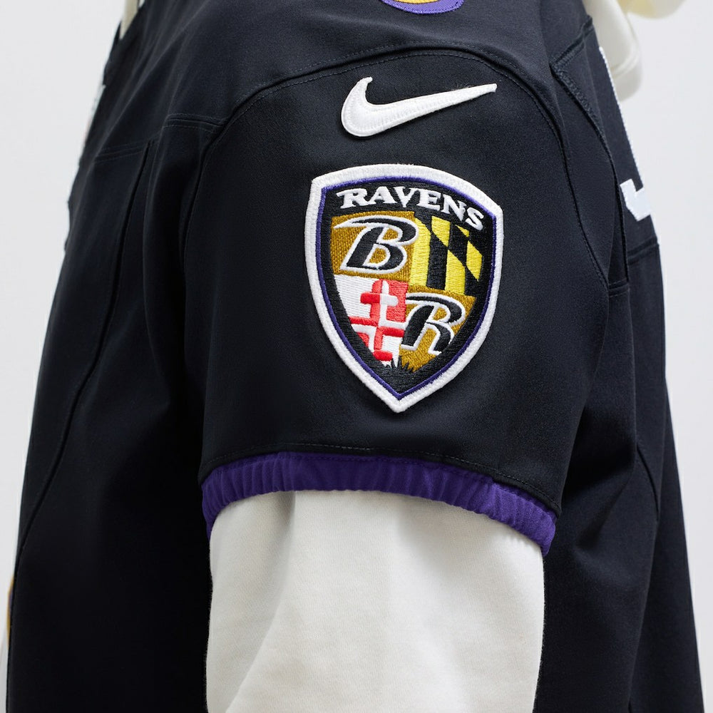 Lamar Jackson Baltimore Ravens Alternate Vapor F.U.S.E. Elite Jersey - Black Jerseys