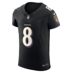 Lamar Jackson Baltimore Ravens Alternate Vapor F.U.S.E. Elite Jersey - Black Jerseys