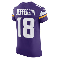 Justin Jefferson Minnesota Vikings Vapor F.U.S.E. Elite Jersey - Purple Jerseys