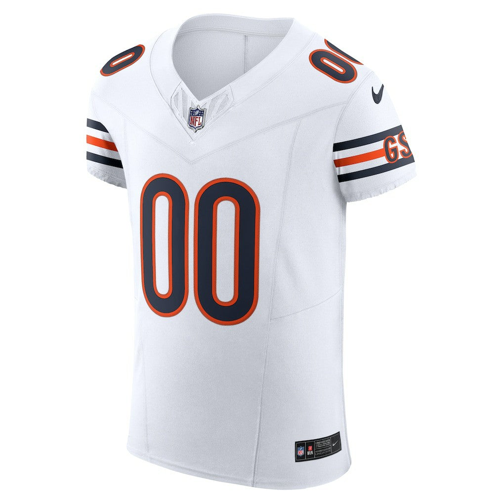 Chicago Bears Vapor F.U.S.E. Elite Custom Jersey - White Jerseys
