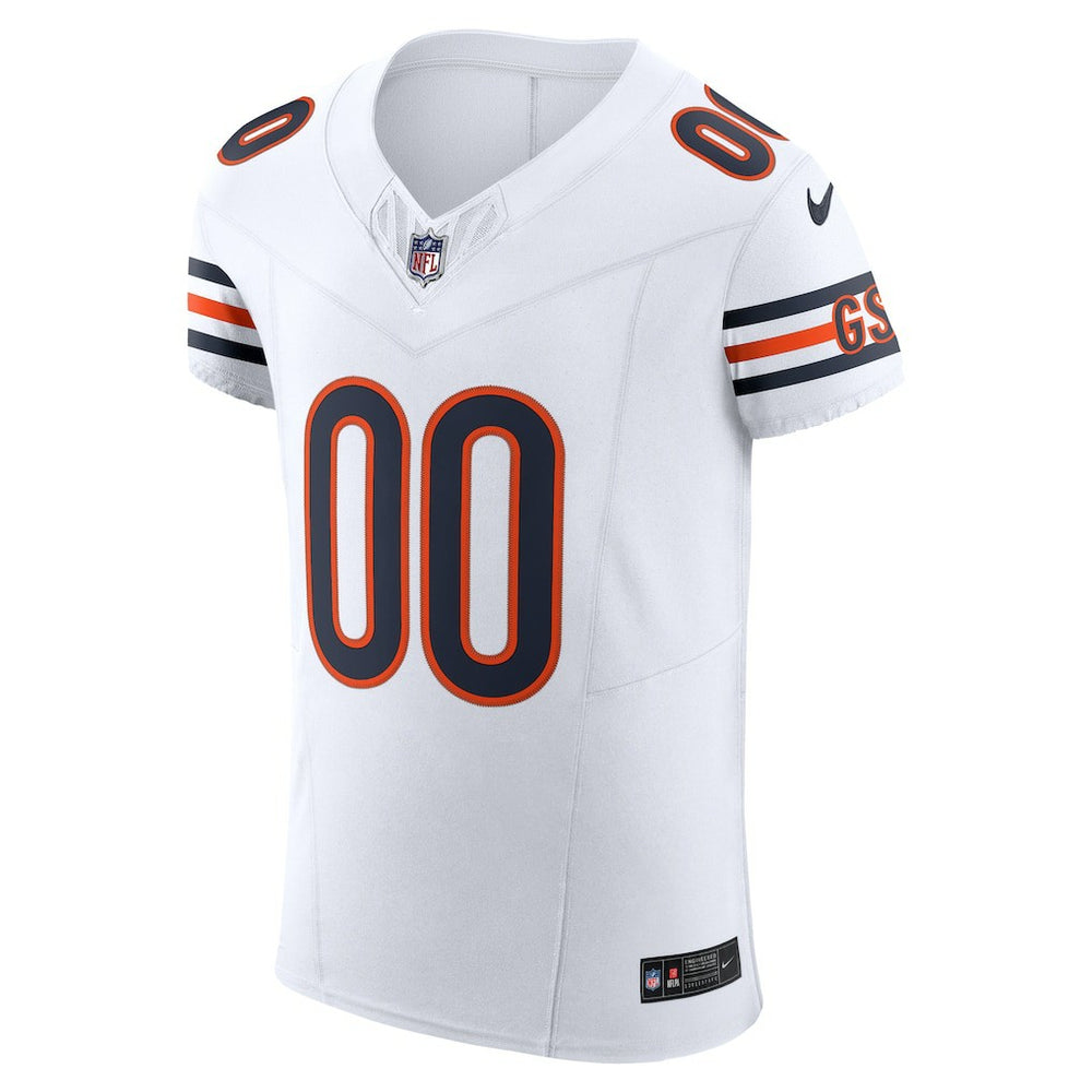 Chicago Bears Vapor F.U.S.E. Elite Custom Jersey - White Jerseys