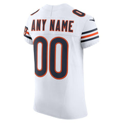 Chicago Bears Vapor F.U.S.E. Elite Custom Jersey - White Jerseys