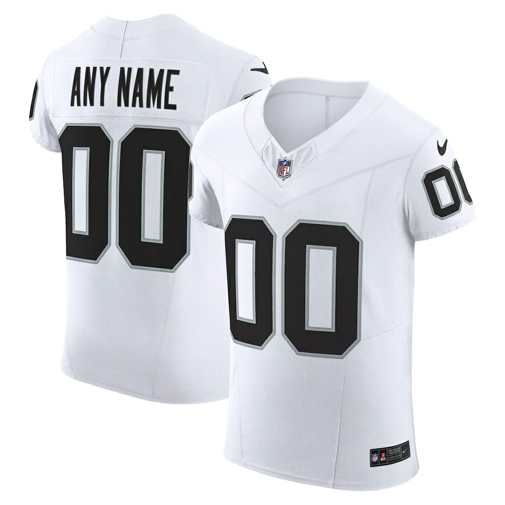 Las Vegas Raiders Vapor F.U.S.E. Elite Custom Jersey - White Jerseys