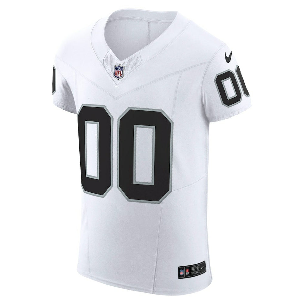 Las Vegas Raiders Vapor F.U.S.E. Elite Custom Jersey - White Jerseys