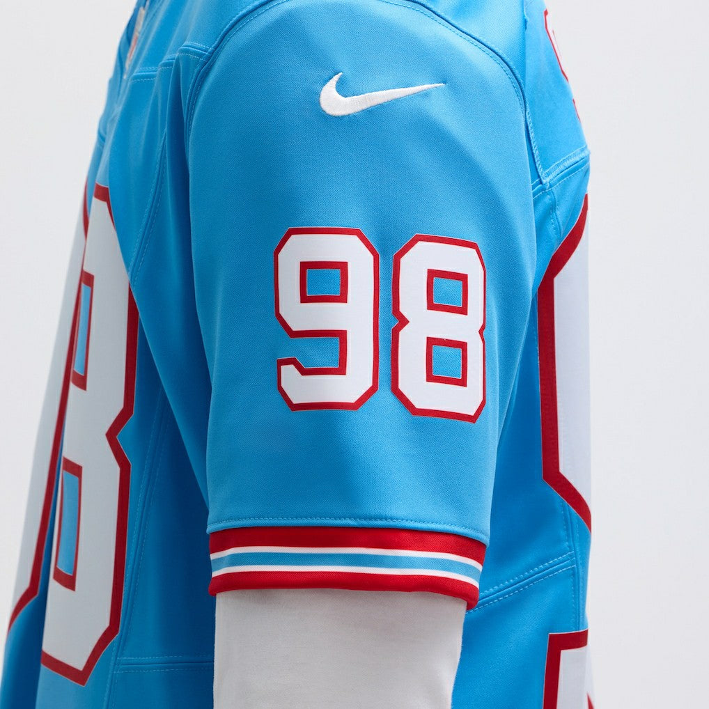Jeffery Simmons Tennessee Titans Vapor F.U.S.E. Limited Jersey - Light Blue Jerseys