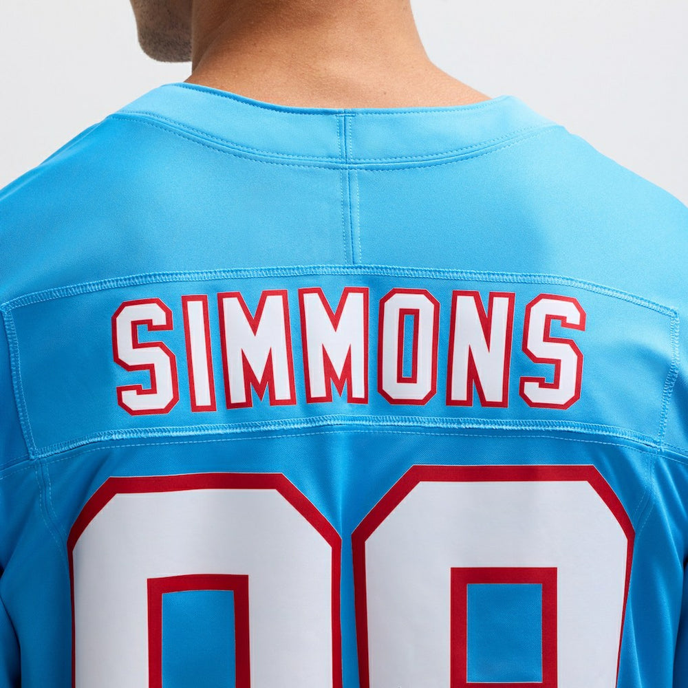 Jeffery Simmons Tennessee Titans Vapor F.U.S.E. Limited Jersey - Light Blue Jerseys