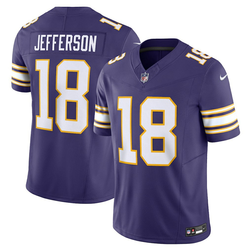 Justin Jefferson Minnesota Vikings Vapor F.U.S.E. Limited Jersey - Purple Jerseys