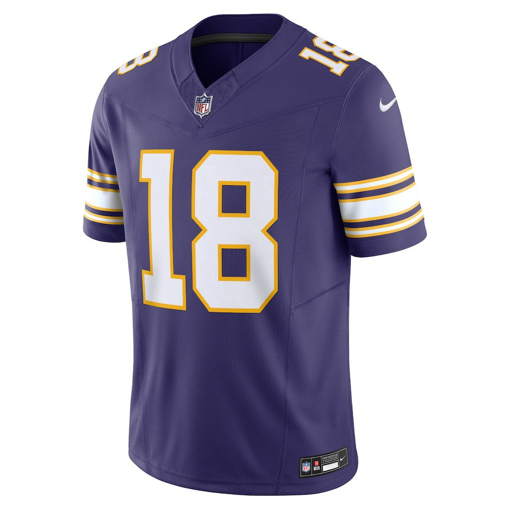 Justin Jefferson Minnesota Vikings Vapor F.U.S.E. Limited Jersey - Purple Jerseys