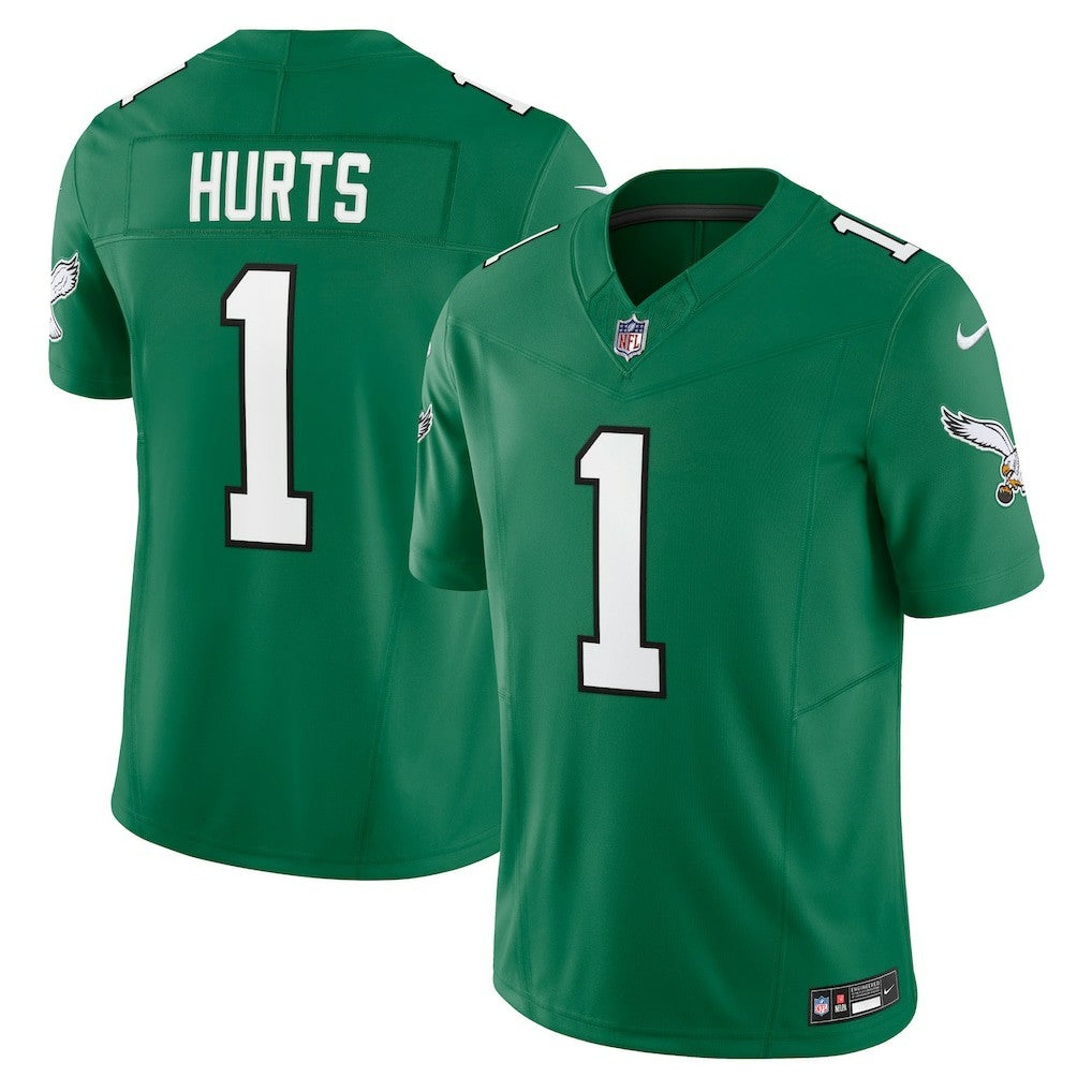 Jalen Hurts Philadelphia Eagles Vapor F.U.S.E. Limited Jersey - Kelly Green Jerseys