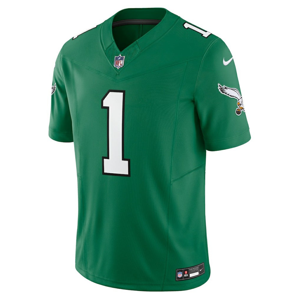 Jalen Hurts Philadelphia Eagles Vapor F.U.S.E. Limited Jersey - Kelly Green Jerseys