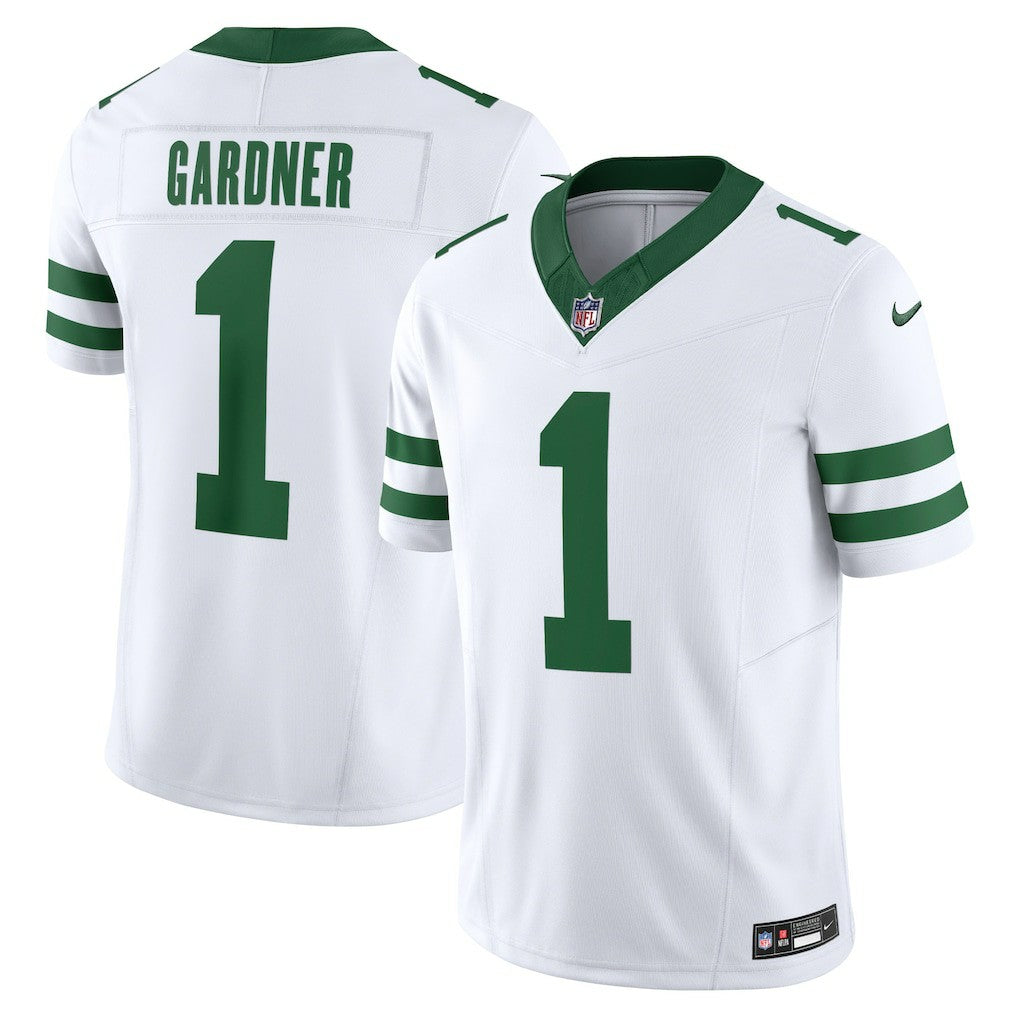 Ahmad Sauce Gardner New York Jets Vapor F.U.S.E. Limited Jersey - Legacy White Jerseys