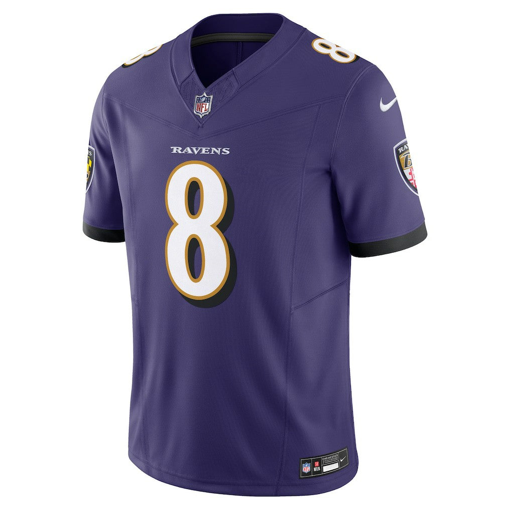 Lamar Jackson Baltimore Ravens Vapor F.U.S.E. Limited Jersey - Purple Jerseys