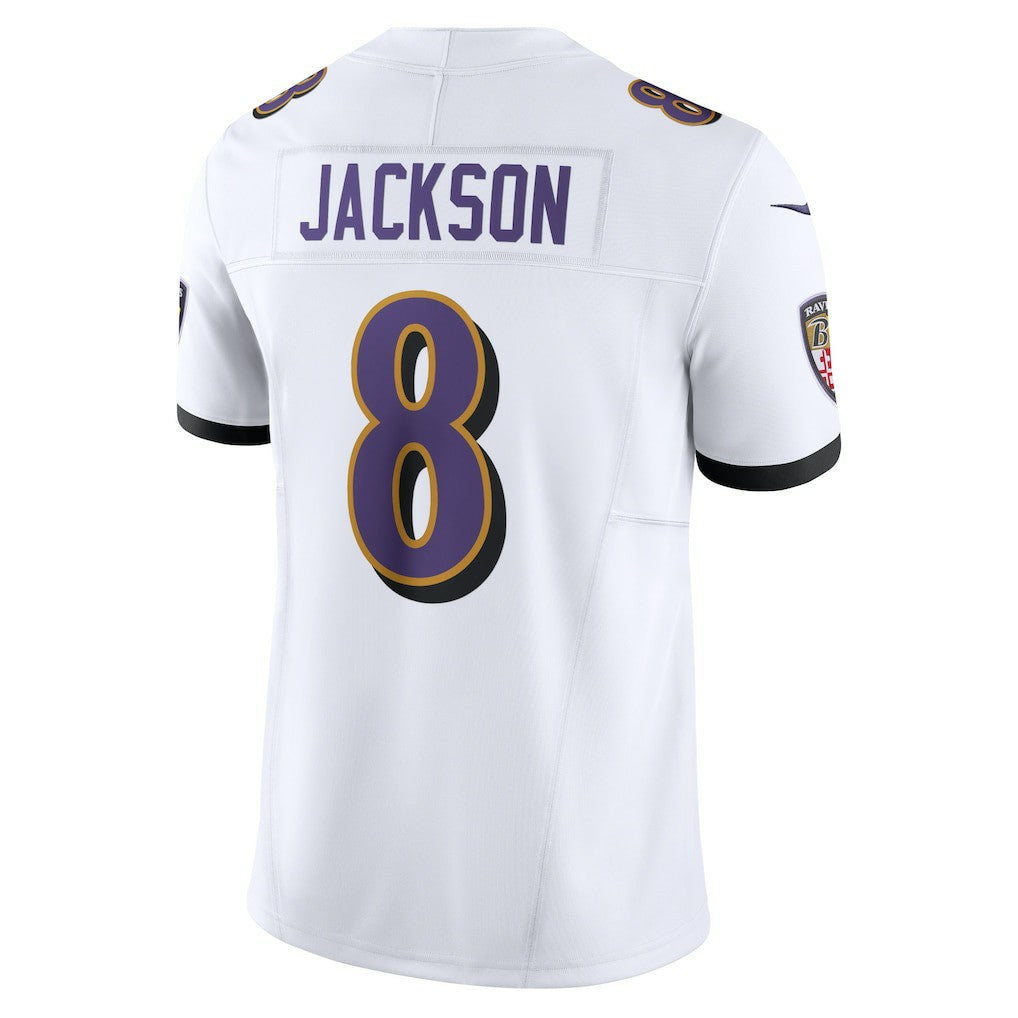Lamar Jackson Baltimore Ravens Vapor F.U.S.E. Limited Jersey - White Jerseys
