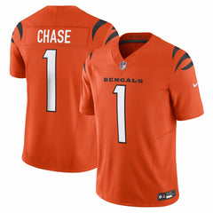 Ja'Marr Chase Cincinnati Bengals Vapor F.U.S.E. Limited Jersey - Orange Jerseys