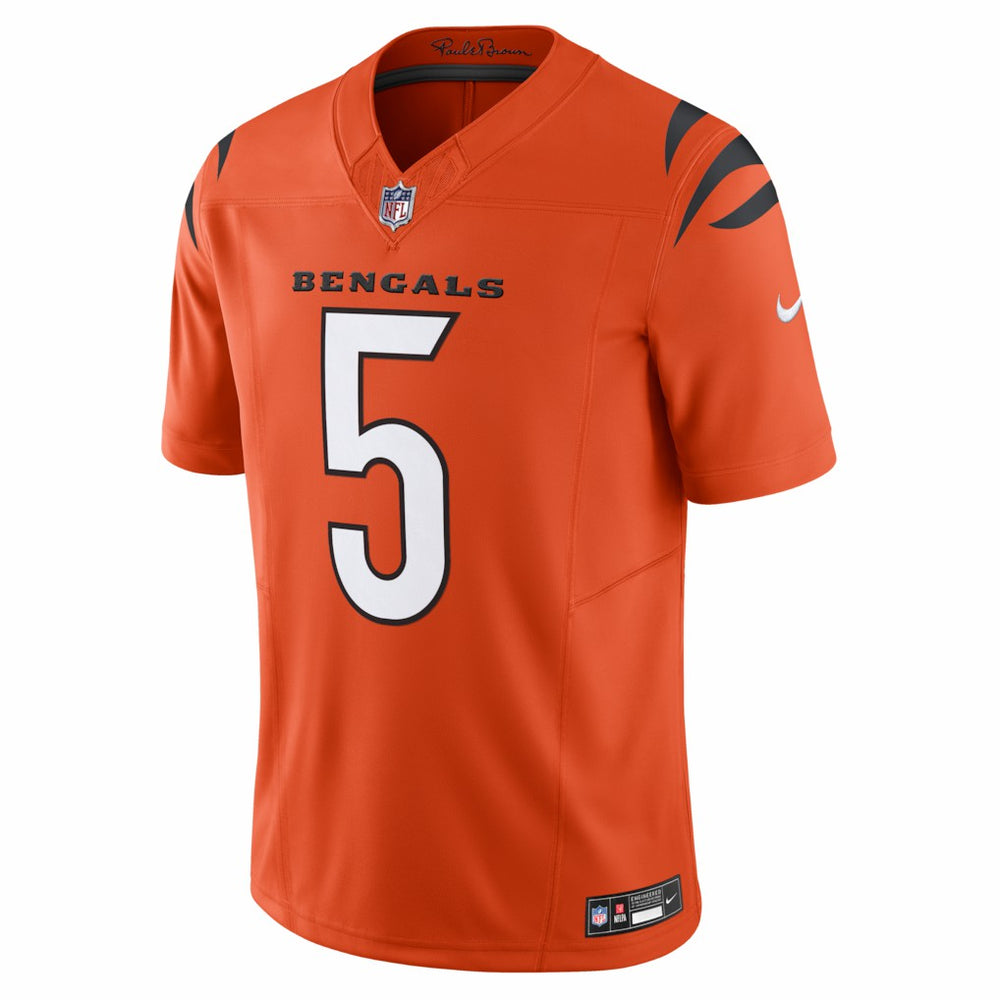 Tee Higgins Cincinnati Bengals Vapor F.U.S.E. Limited Jersey - Orange Jerseys