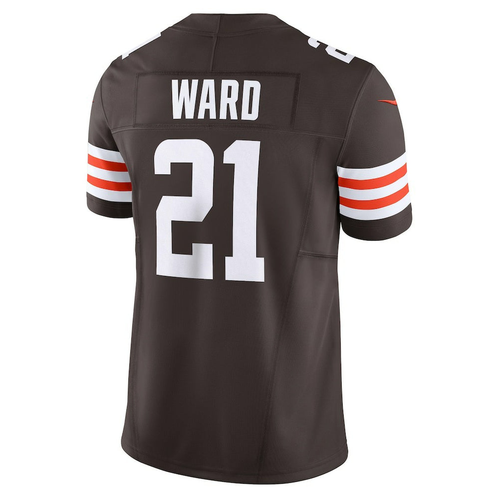 Denzel Ward Cleveland Browns Vapor F.U.S.E. Limited Jersey - Brown Jerseys