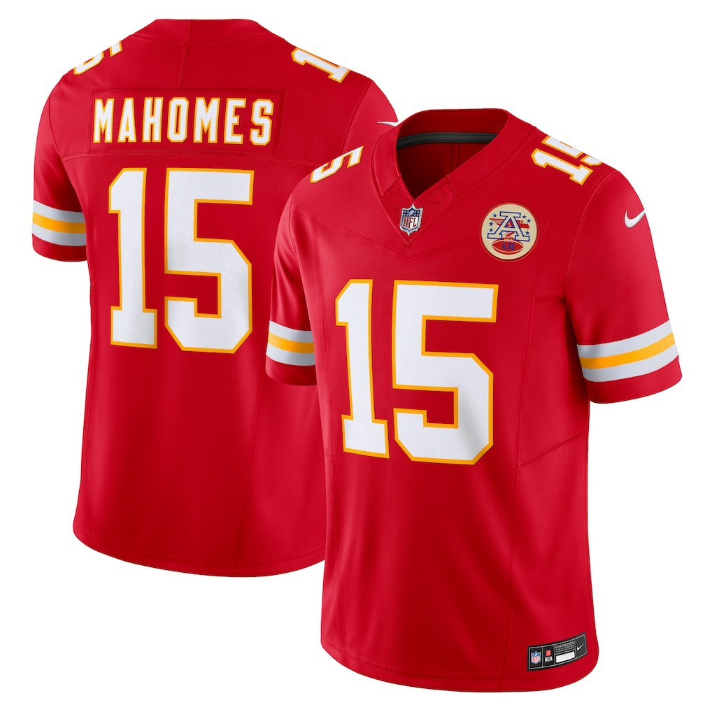 Patrick Mahomes Kansas City Chiefs Vapor F.U.S.E. Limited Jersey - Red Jerseys