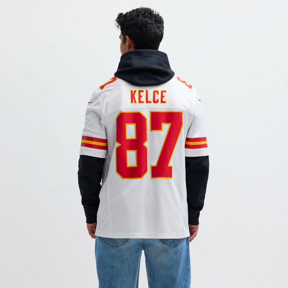 Travis Kelce Kansas City Chiefs Vapor F.U.S.E. Limited Jersey - White Jerseys