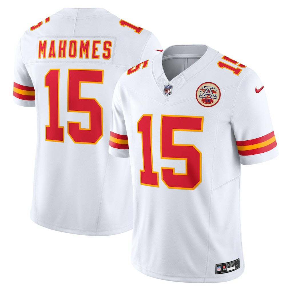 Patrick Mahomes Kansas City Chiefs Vapor F.U.S.E. Limited Jersey - White Jerseys
