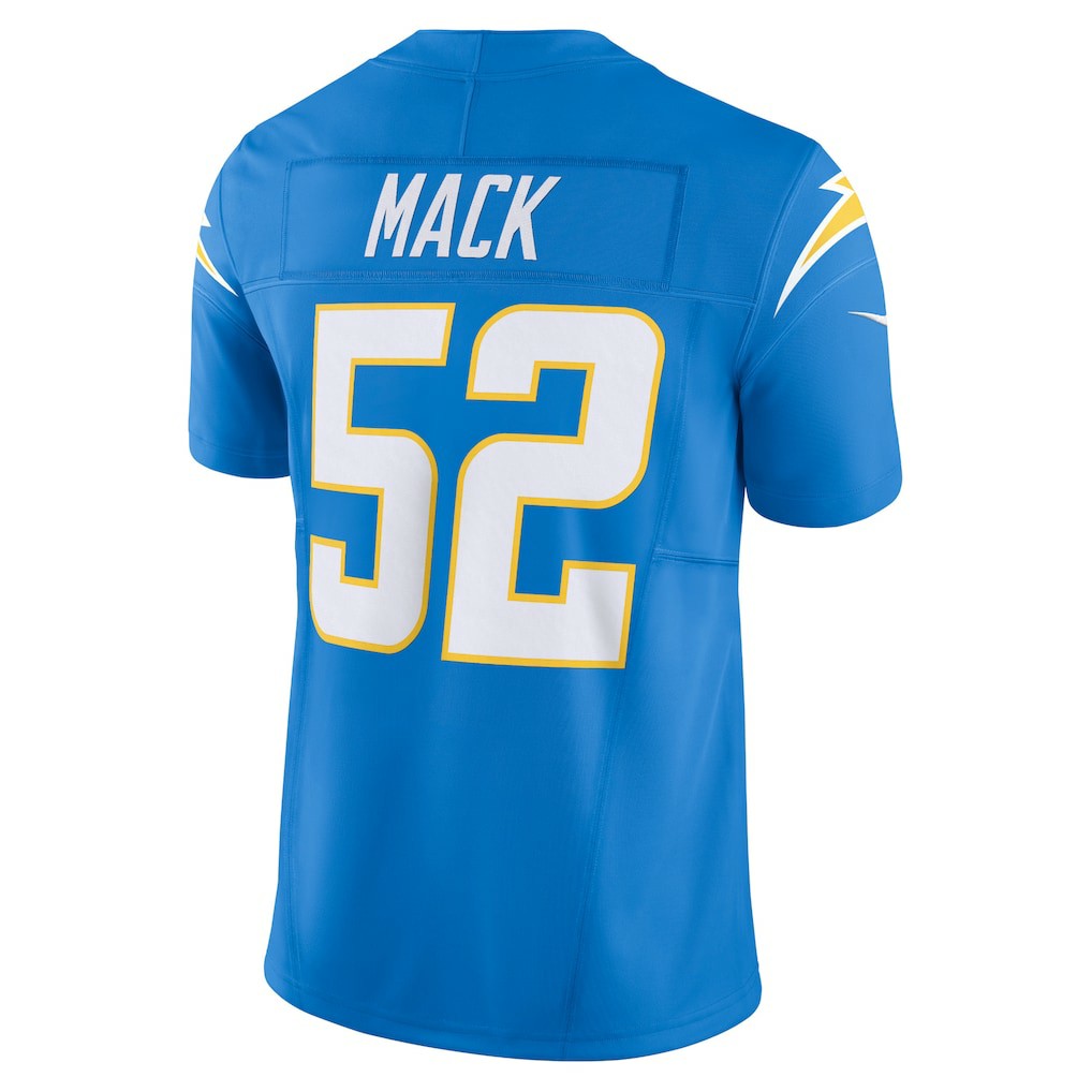 Khalil Mack Los Angeles Chargers Vapor F.U.S.E. Limited Jersey - Powder Blue Jerseys