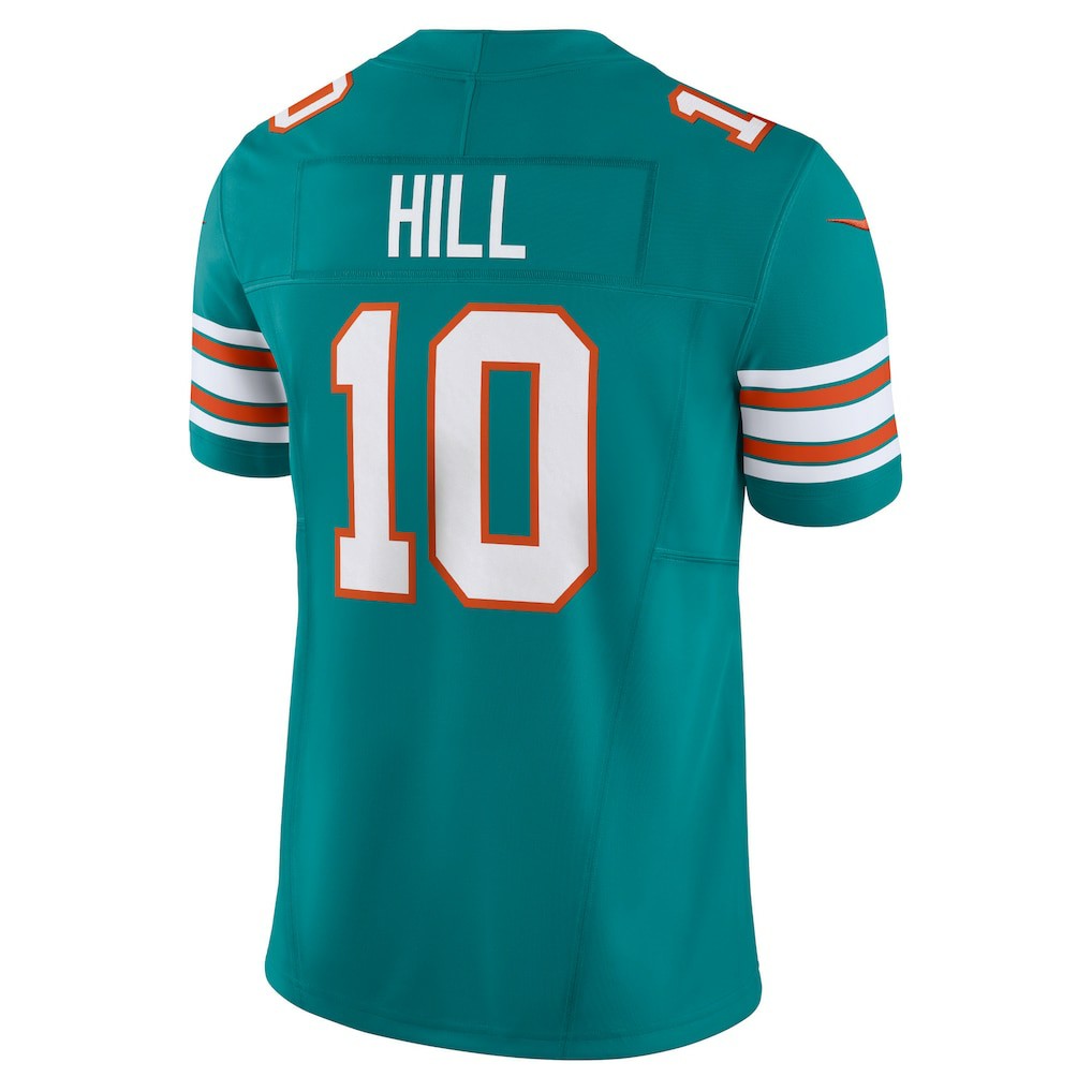 Tyreek Hill Miami Dolphins Vapor F.U.S.E. Limited Jersey - Aqua Jerseys