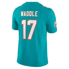 Jaylen Waddle Miami Dolphins Vapor F.U.S.E. Limited Jersey - Aqua Jerseys