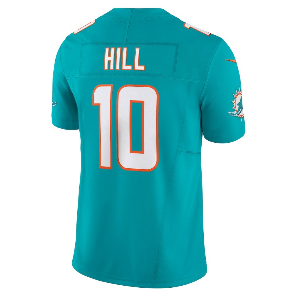 Tyreek Hill Miami Dolphins Vapor F.U.S.E. Limited Jersey - Aqua Jerseys