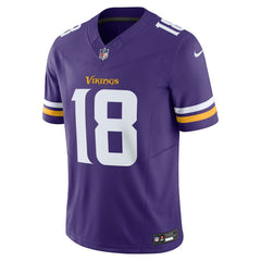 Justin Jefferson Minnesota Vikings Vapor F.U.S.E. Limited Jersey - Purple Jerseys