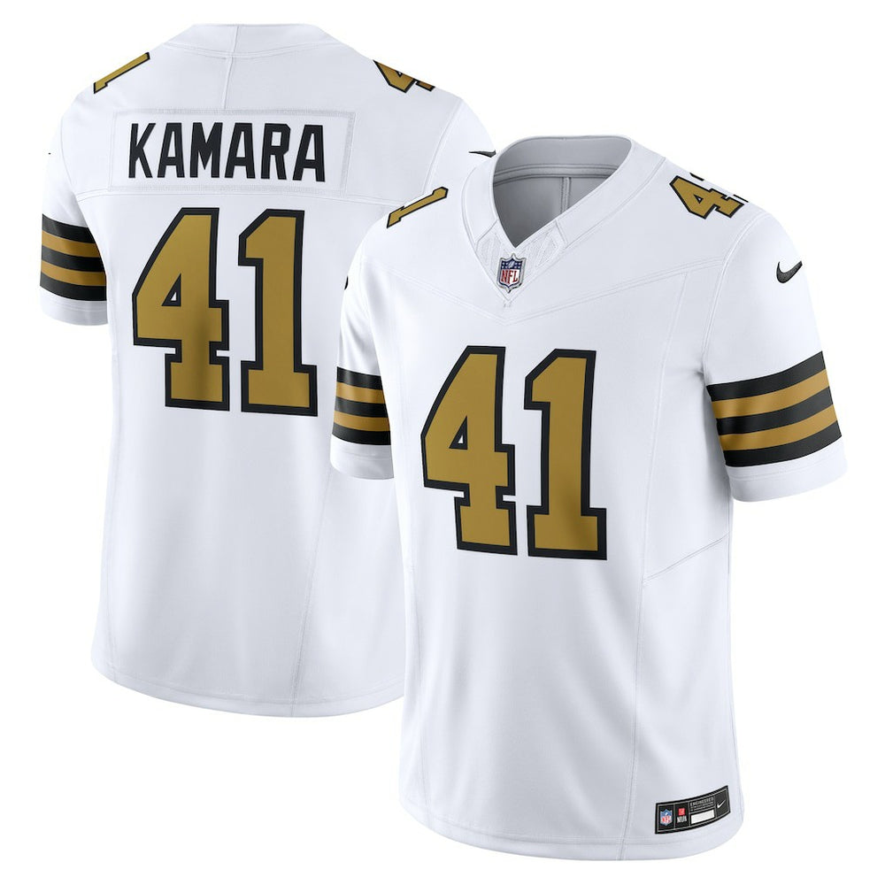 Alvin Kamara New Orleans Saints Alternate Vapor F.U.S.E. Limited Jersey - White Jerseys