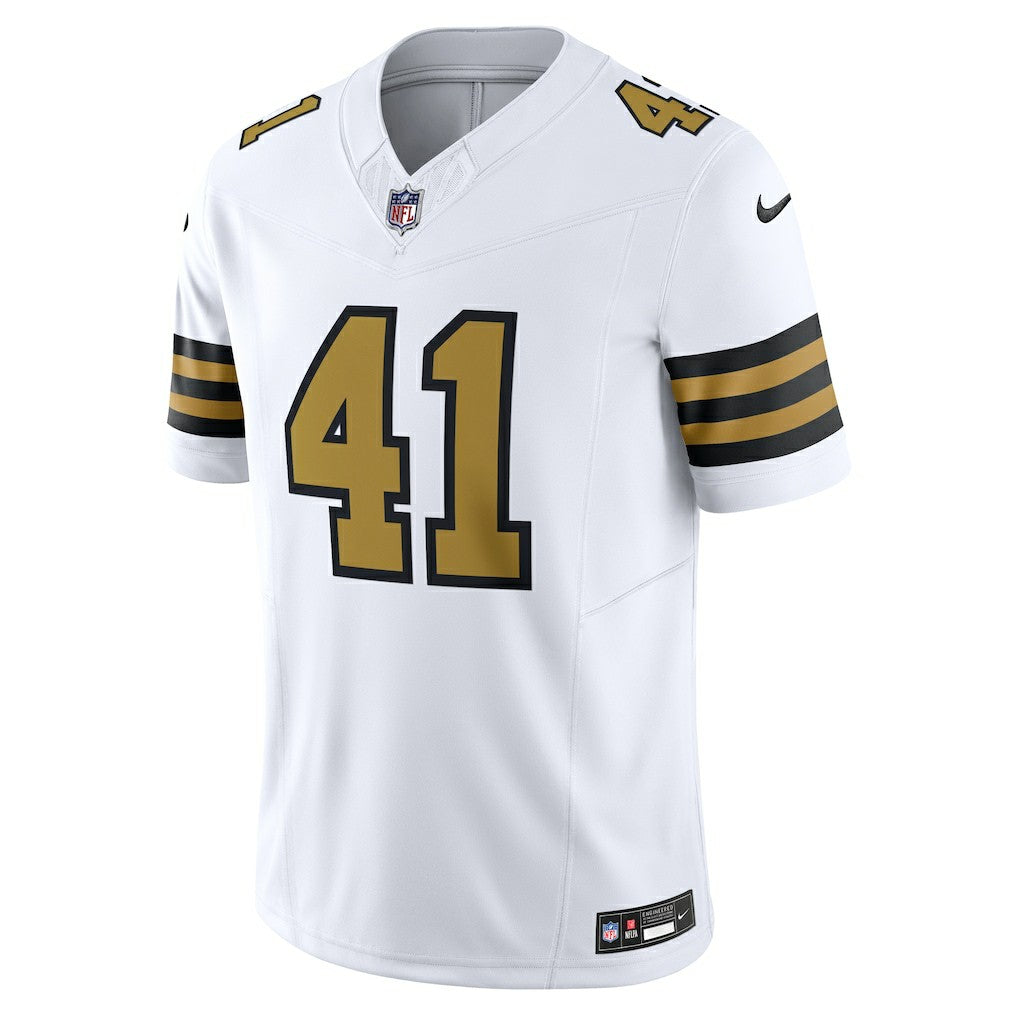 Alvin Kamara New Orleans Saints Alternate Vapor F.U.S.E. Limited Jersey - White Jerseys