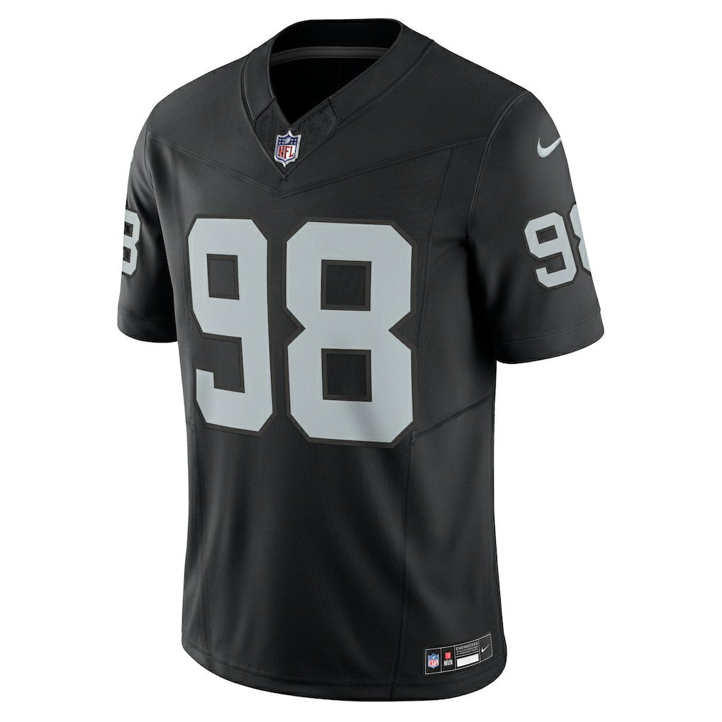 Maxx Crosby Las Vegas Raiders Vapor F.U.S.E. Limited Jersey - Black Jerseys