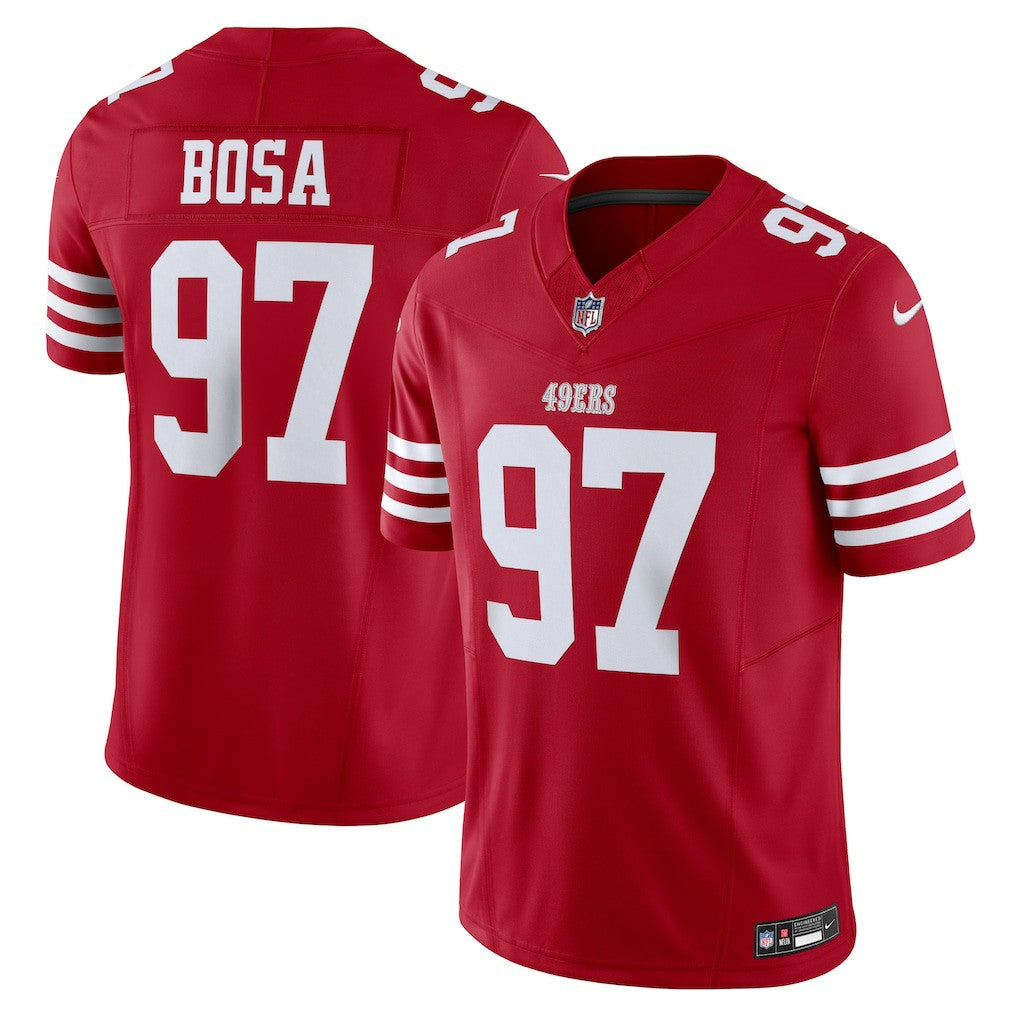 Nick Bosa San Francisco 49ers Vapor F.U.S.E. Limited Jersey - Scarlet Jerseys