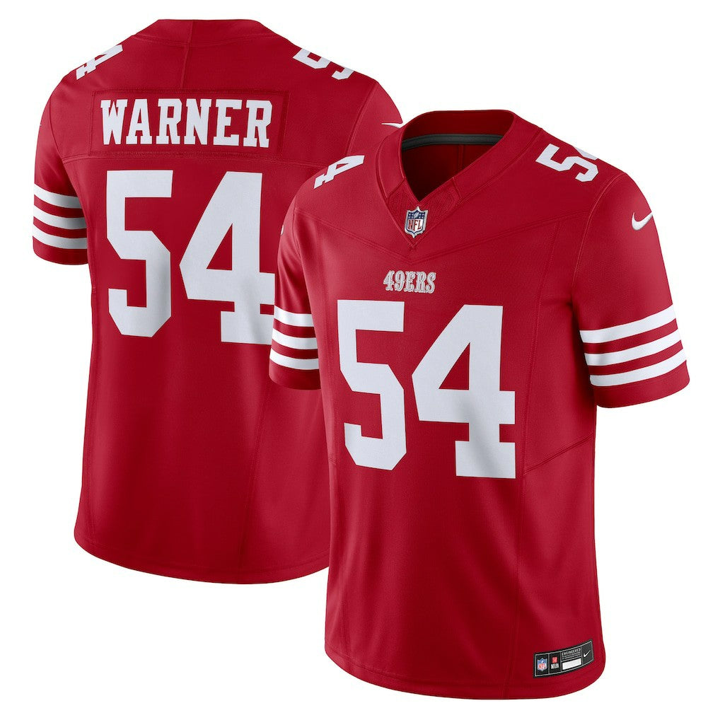 Fred Warner San Francisco 49ers Vapor F.U.S.E. Limited Jersey - Scarlet Jerseys