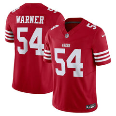 Fred Warner San Francisco 49ers Vapor F.U.S.E. Limited Jersey - Scarlet Jerseys
