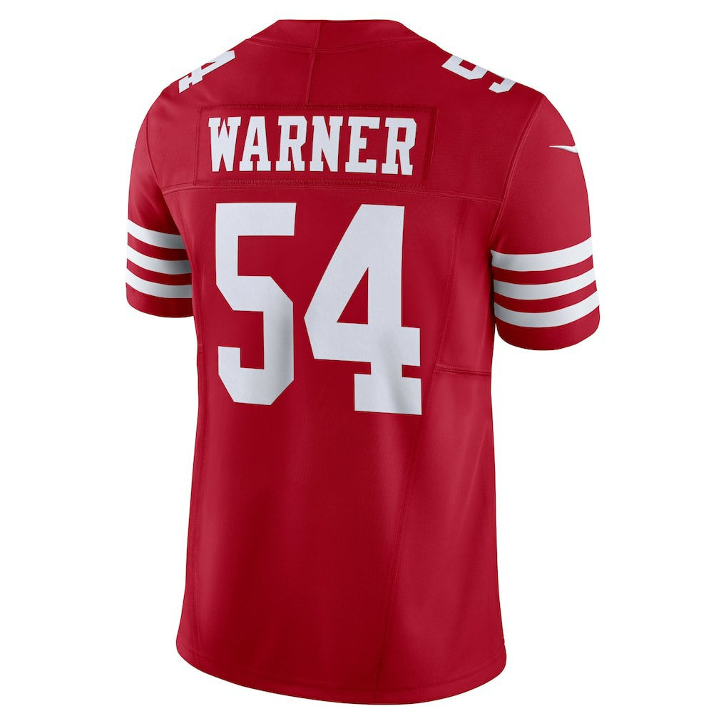 Fred Warner San Francisco 49ers Vapor F.U.S.E. Limited Jersey - Scarlet Jerseys