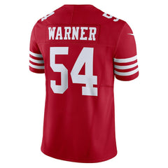 Fred Warner San Francisco 49ers Vapor F.U.S.E. Limited Jersey - Scarlet Jerseys