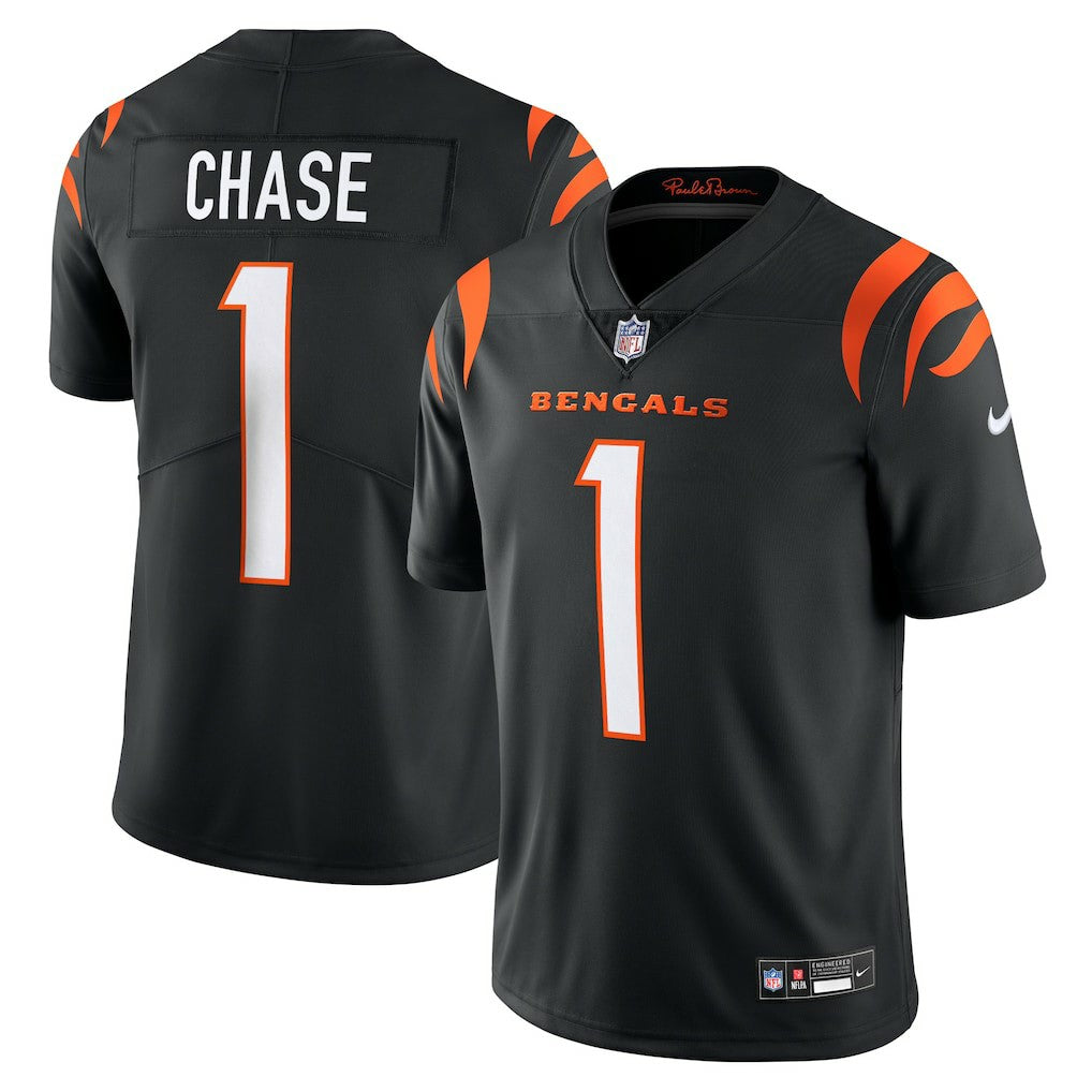 Ja'Marr Chase Cincinnati Bengals Vapor Untouchable Limited Jersey - Black Jerseys