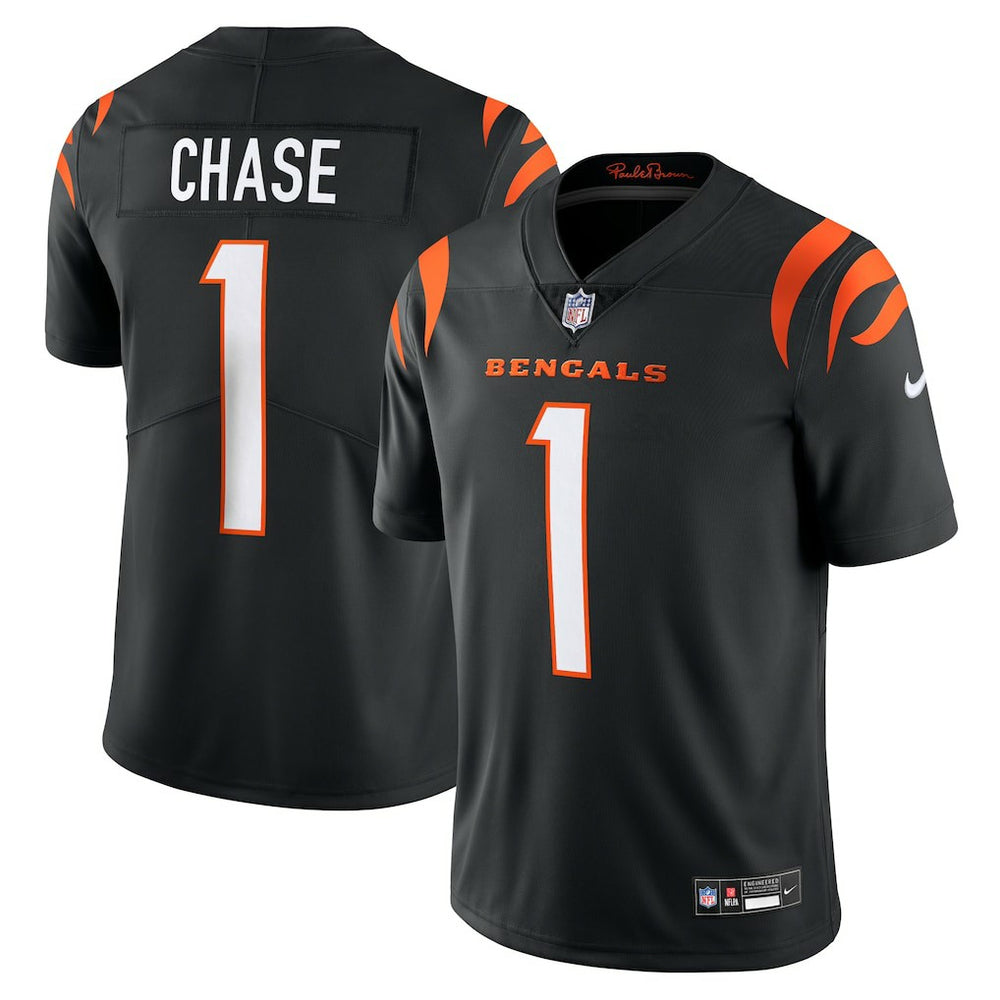 Ja'Marr Chase Cincinnati Bengals Vapor Untouchable Limited Jersey - Black Jerseys